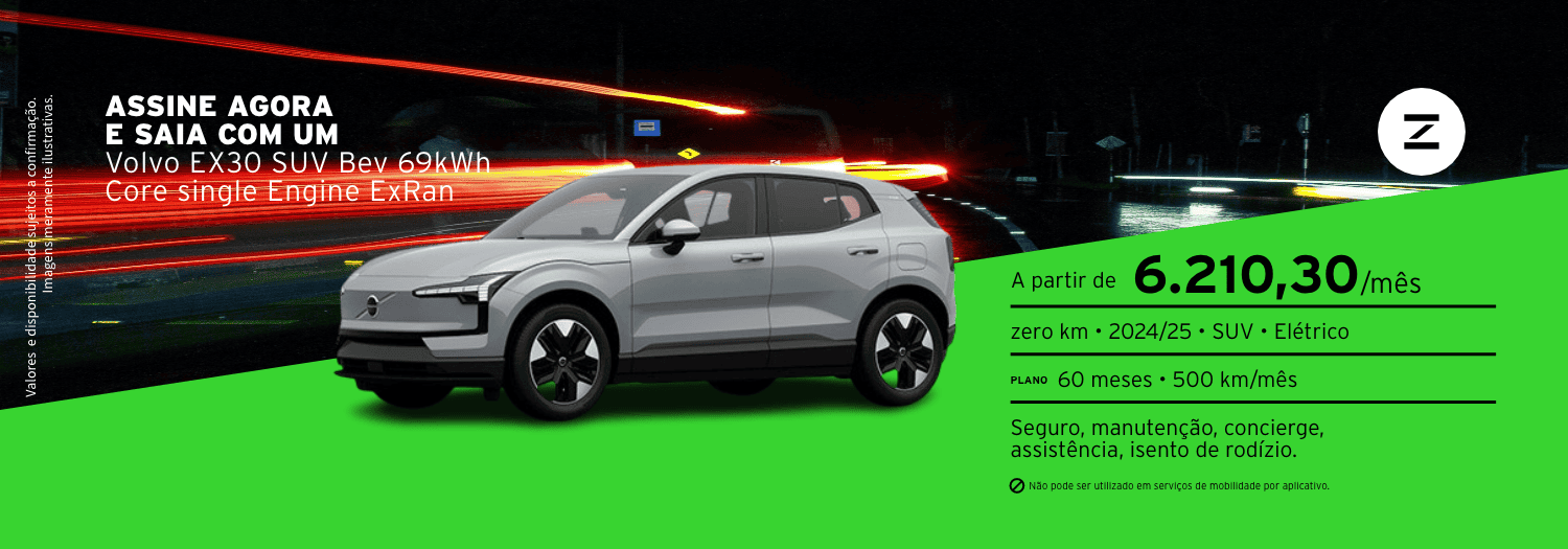 Volvo EX30 SUV Bev 69kWh Core single Engine ExRan clique para saber mais